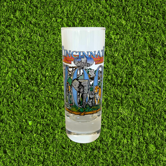 Vintage Cincinnati Zoo Shot Glass