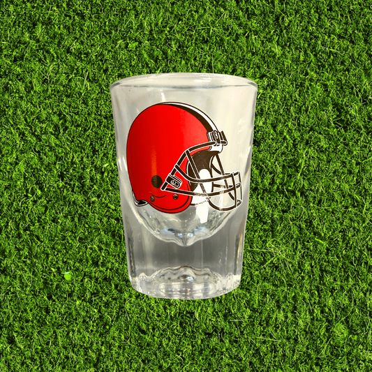 Vintage Browns Shot Glass