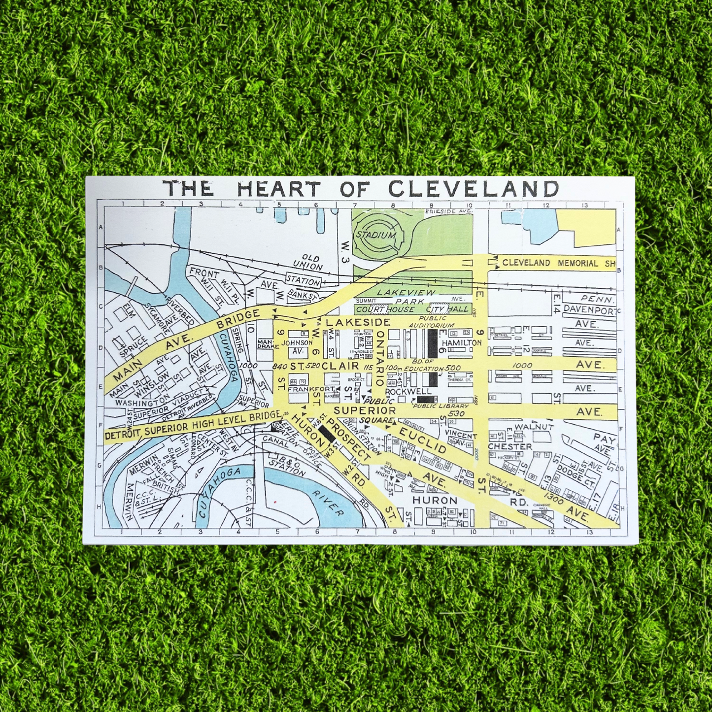 4x6 Cleveland Graphics Postcards