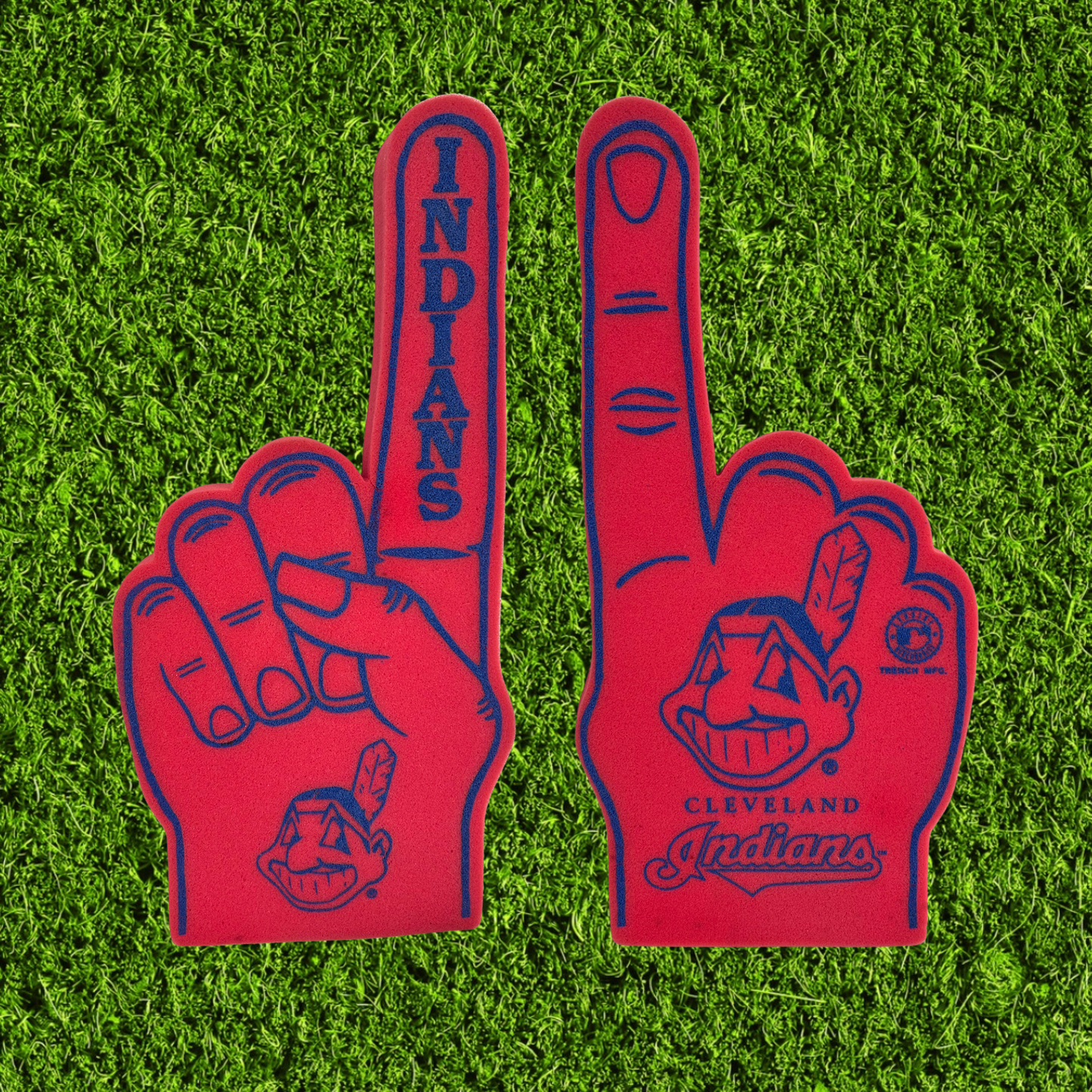 Vintage Indians Foam Finger