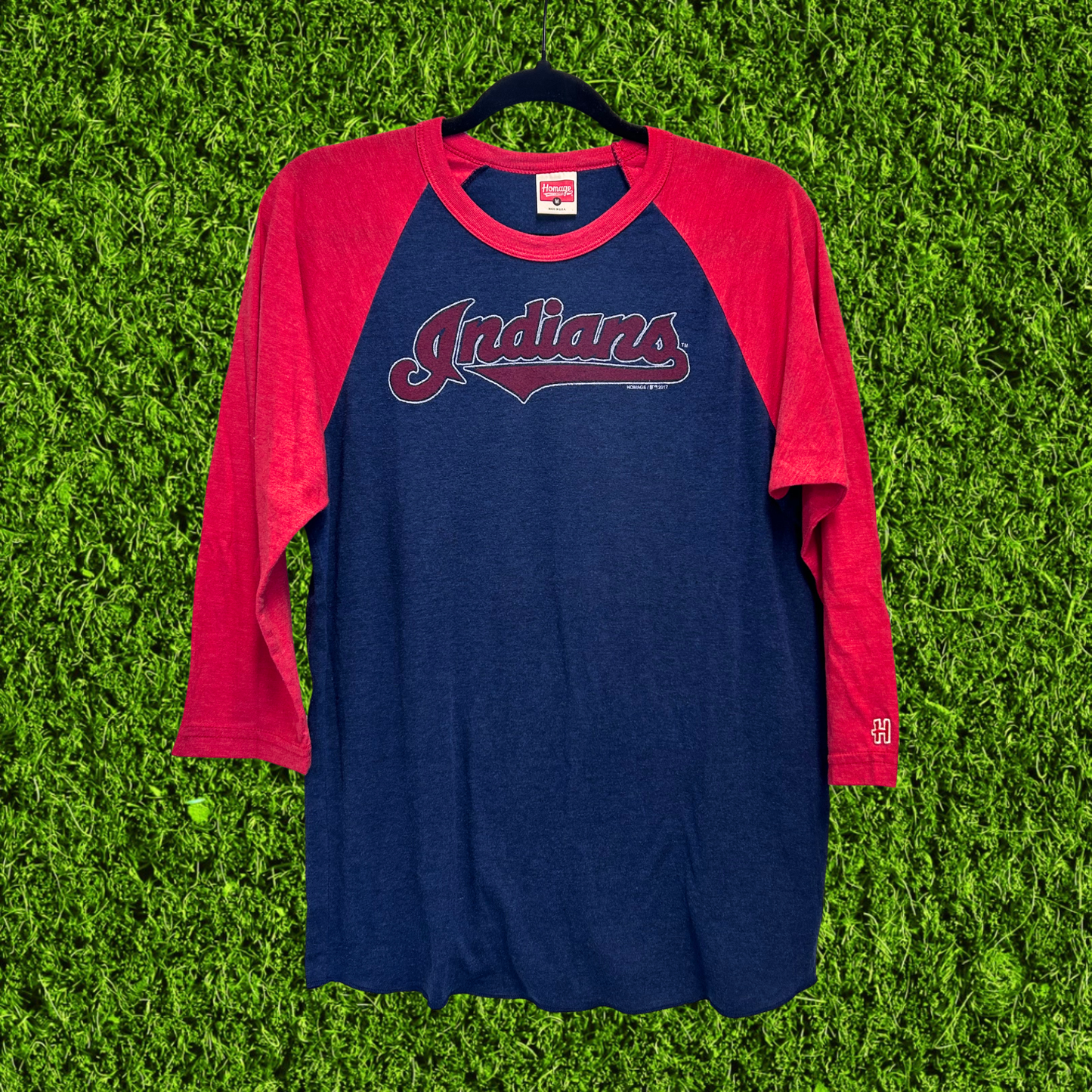 Vintage Indians Raglan Tee