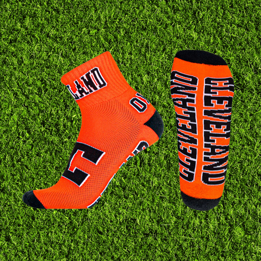 Cleveland Football Ankle Socks