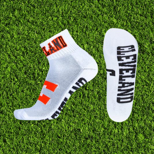 Cleveland Football Ankle Socks