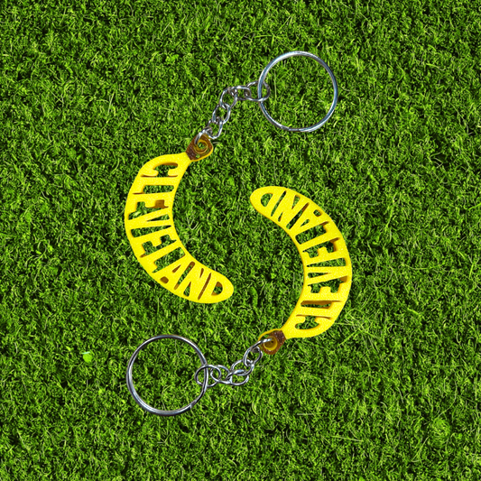 3D Printed Bananas for Cleveland Keychain