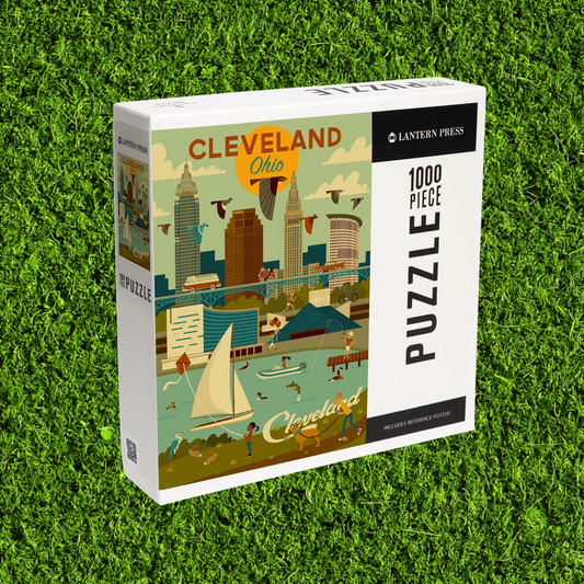 Geometric Cleveland 1000 Piece Puzzle