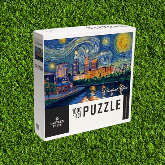 Starry Night Cleveland 1000 Piece Puzzle