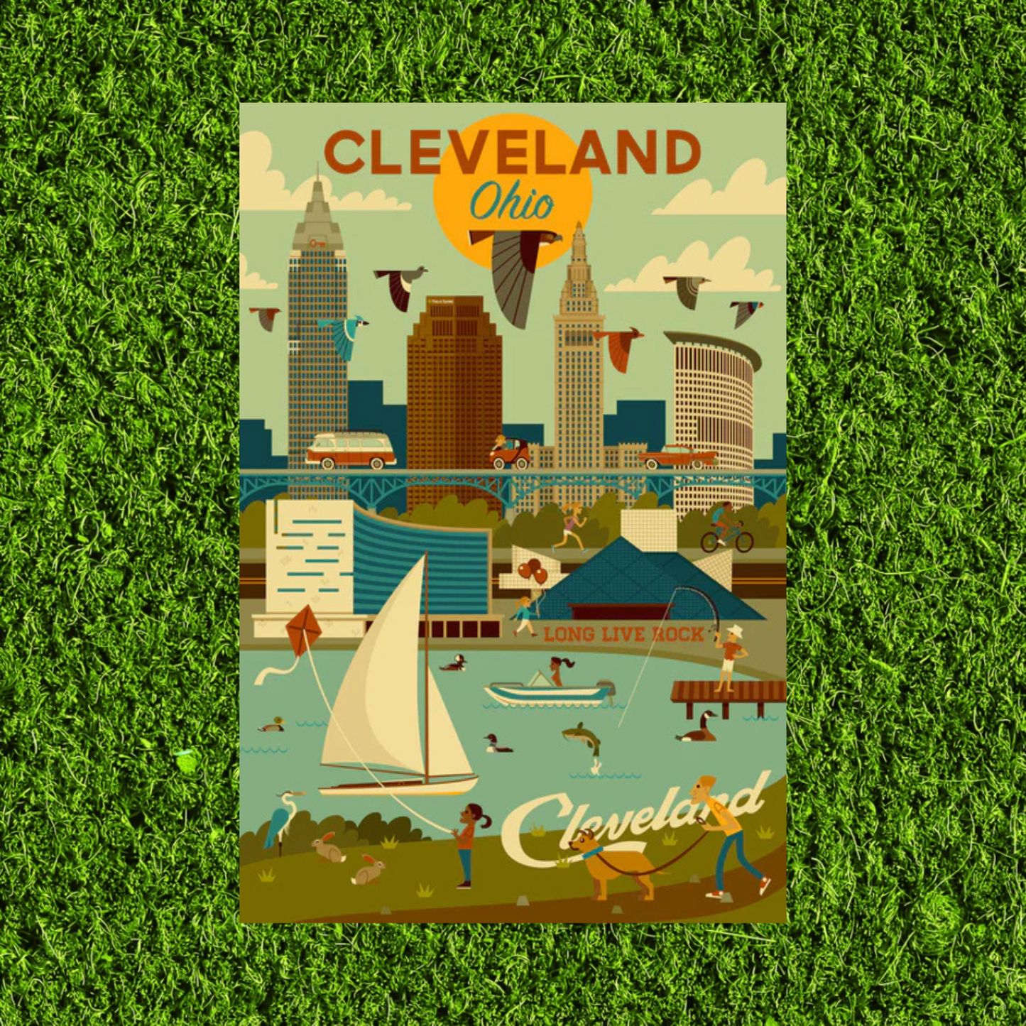 Geometric Cleveland Magnet