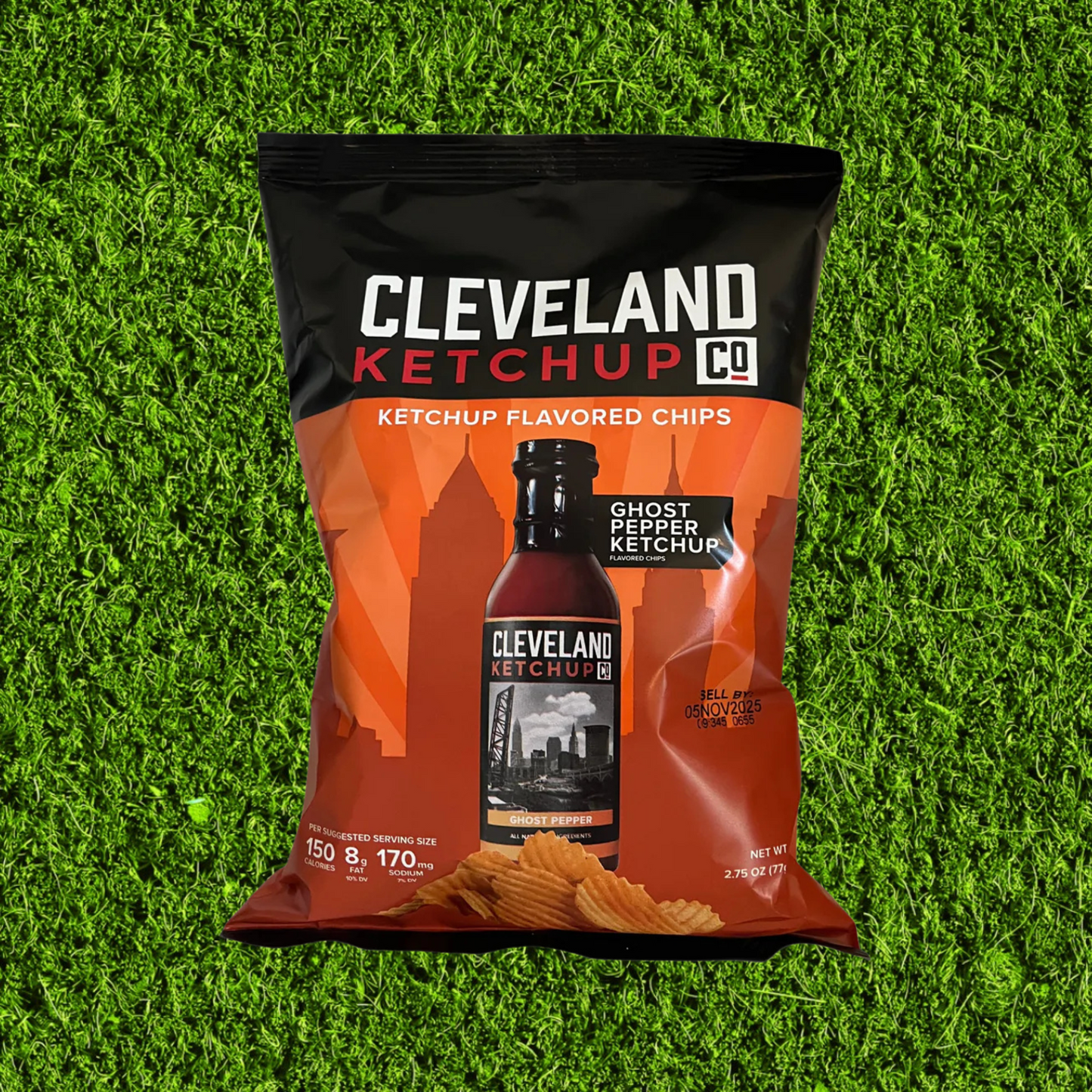 Cleveland Ketchup Ghost Pepper Ketchup Chips
