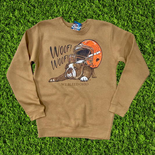 Pound Puppy Football Crewneck