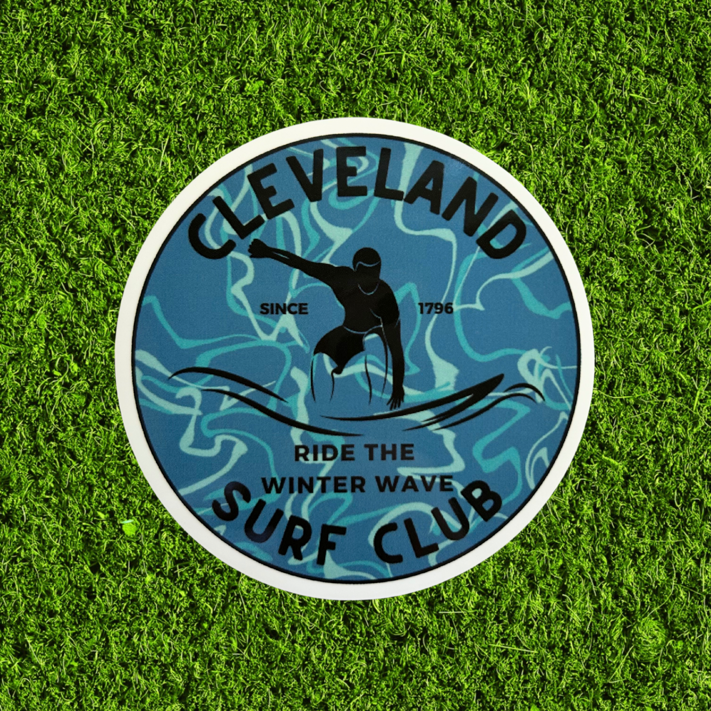 Cleveland Surf Club Sticker