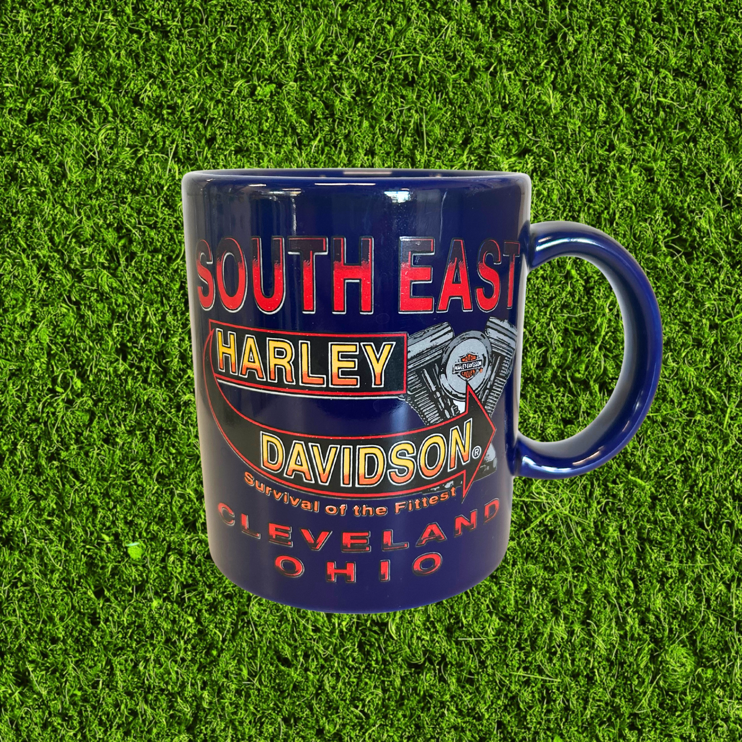 Cleveland Ohio Harley Davidson Coffee Mug