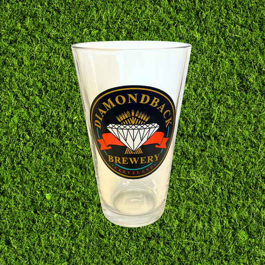 Vintage Cleveland's Former Diamondback Brewery Company Pint Glass