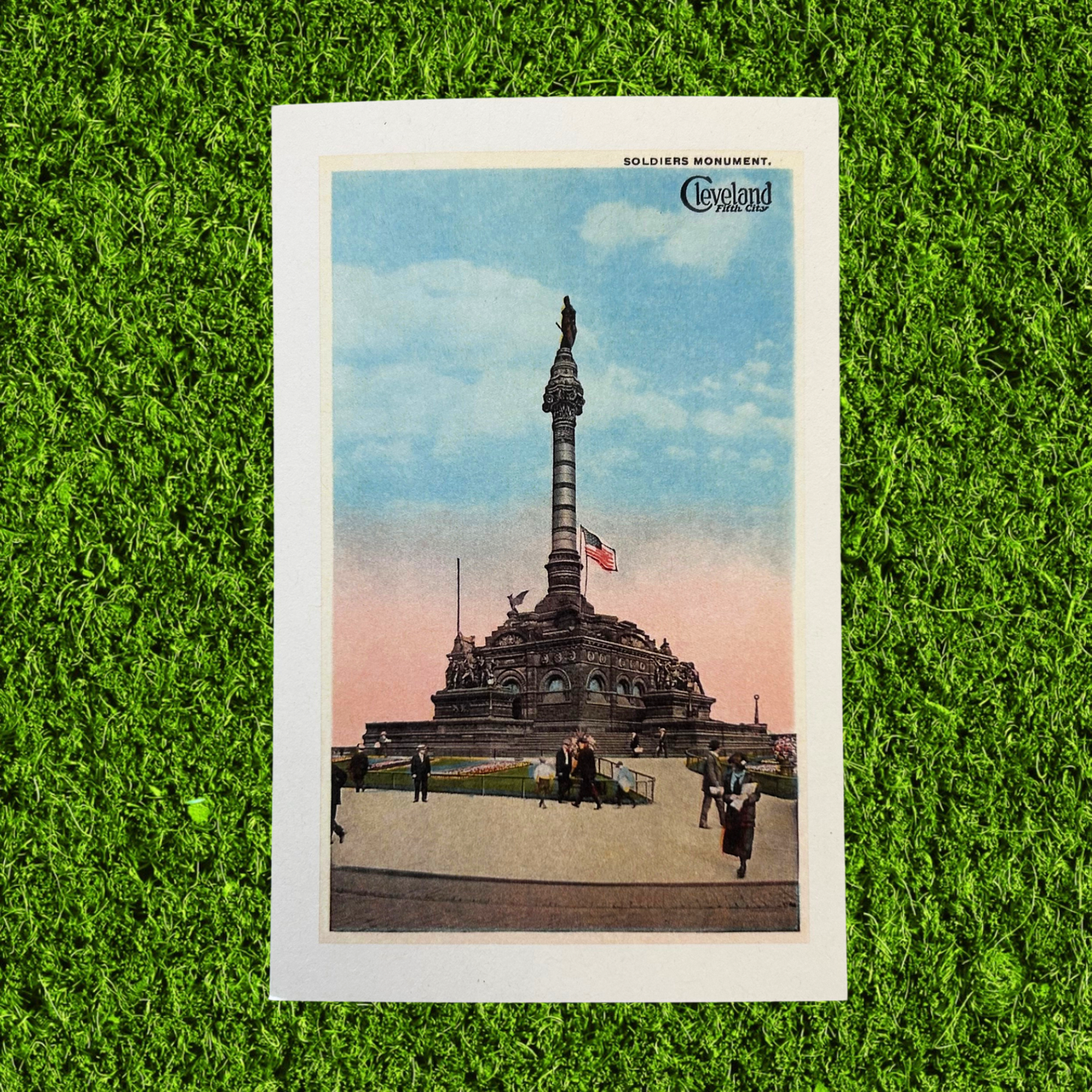 Cleveland Soldiers and Sailors Monument Postcard