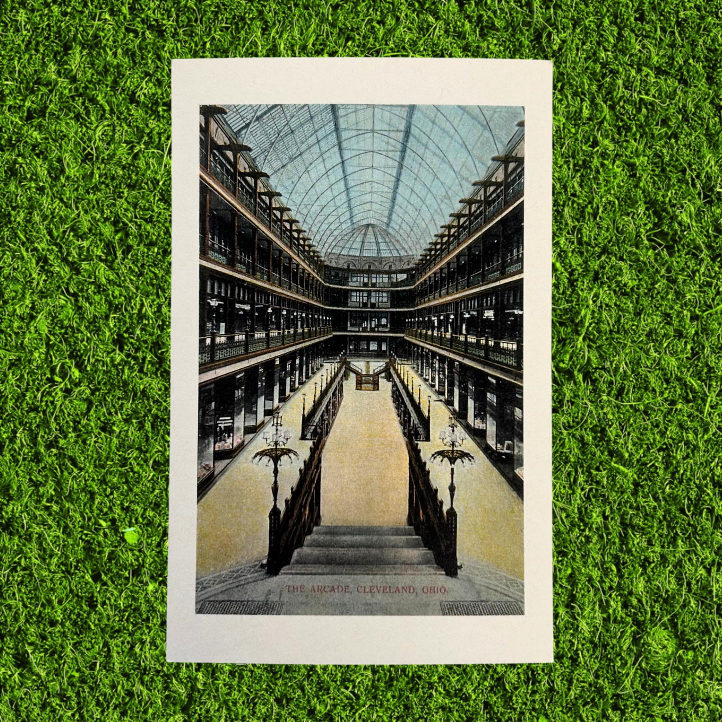 Cleveland Arcade Postcard