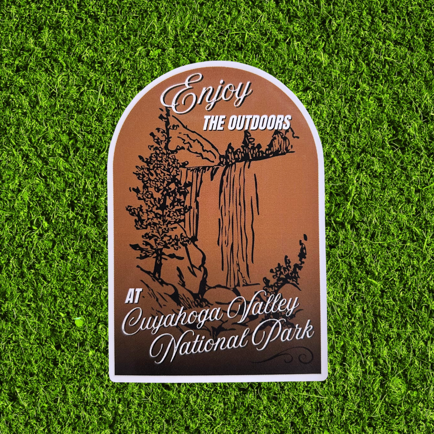 Enjoy the Outdoors CVNP Sticker