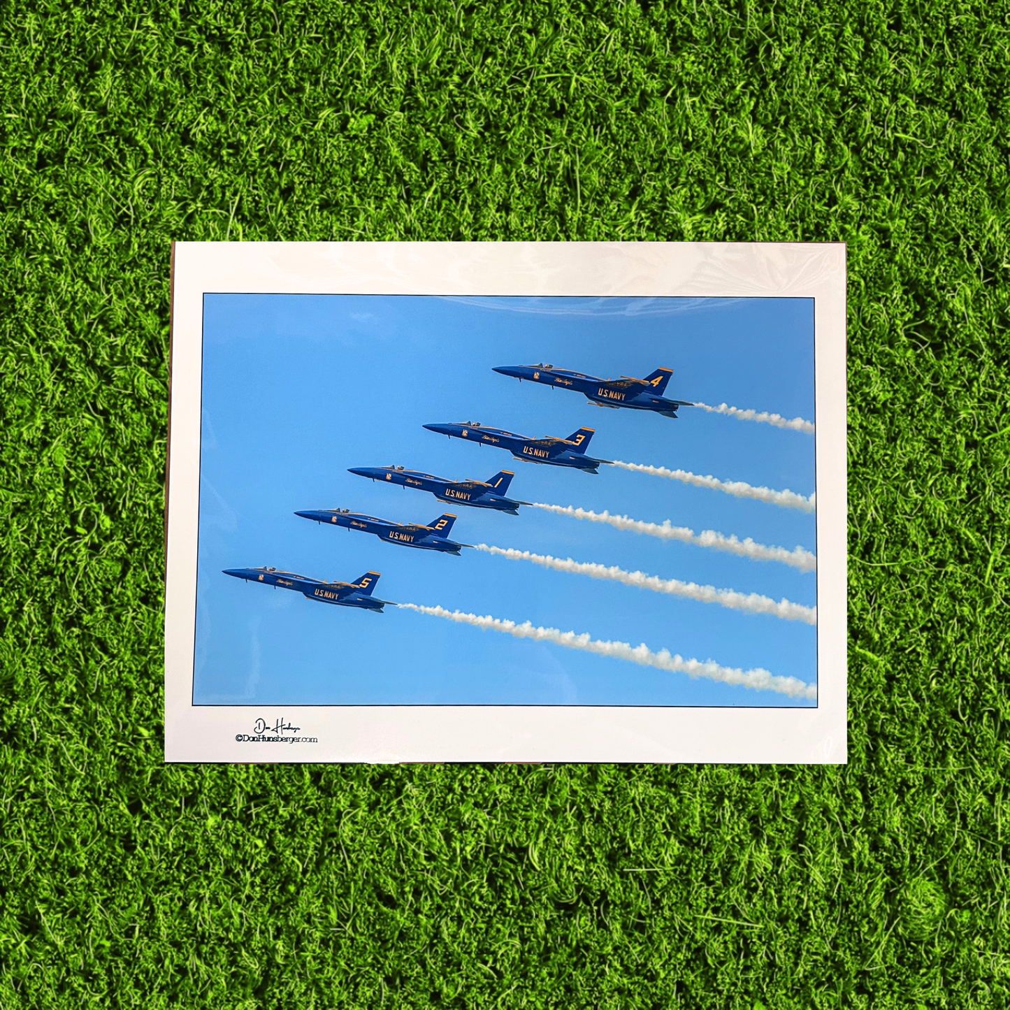 Blue Angels Formation Don Hunsberger Print