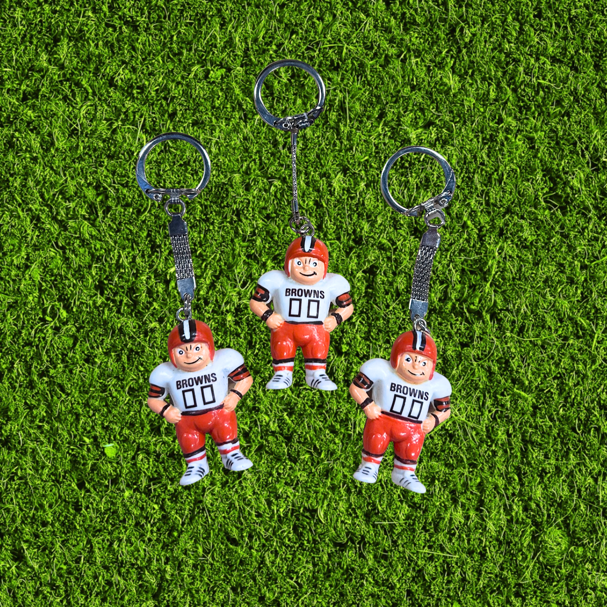 Vintage Browns Keychain