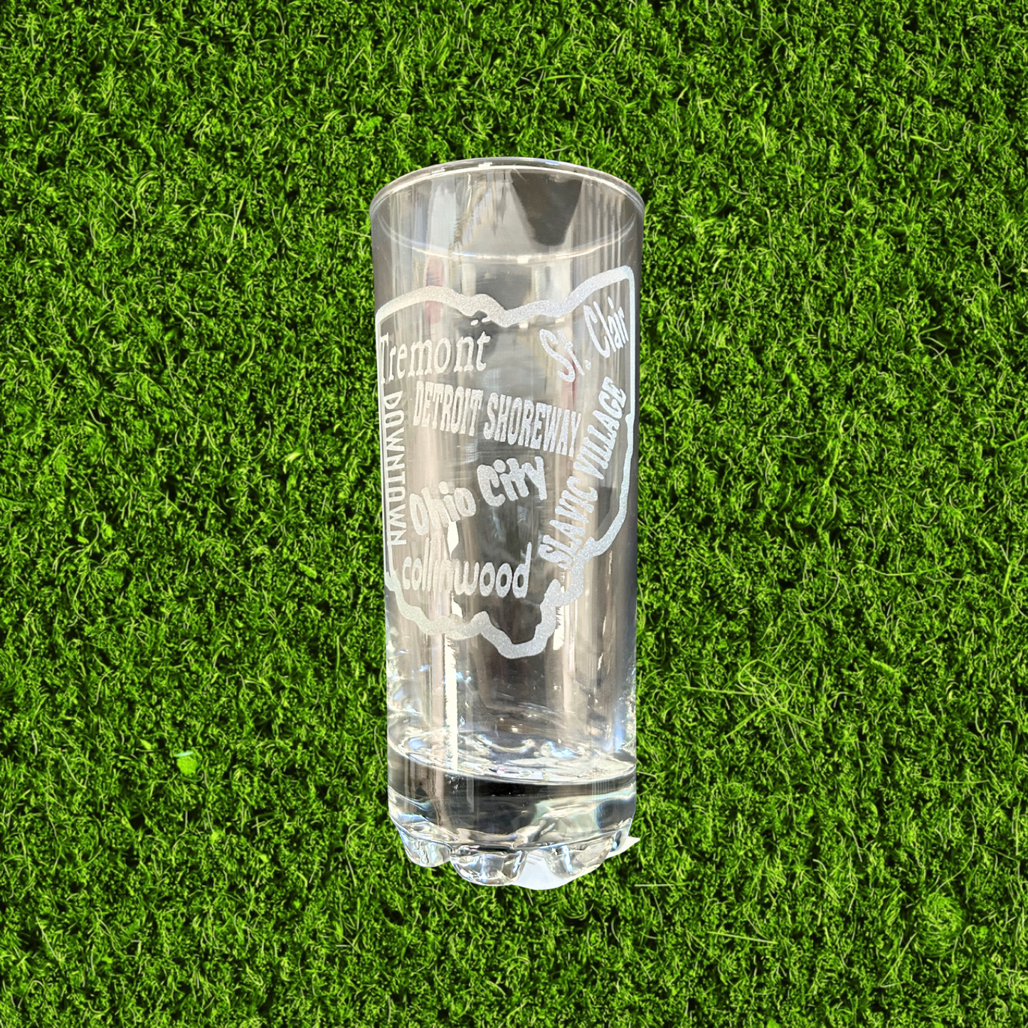 Vintage Cleveland Neighborhoods Collins Glass