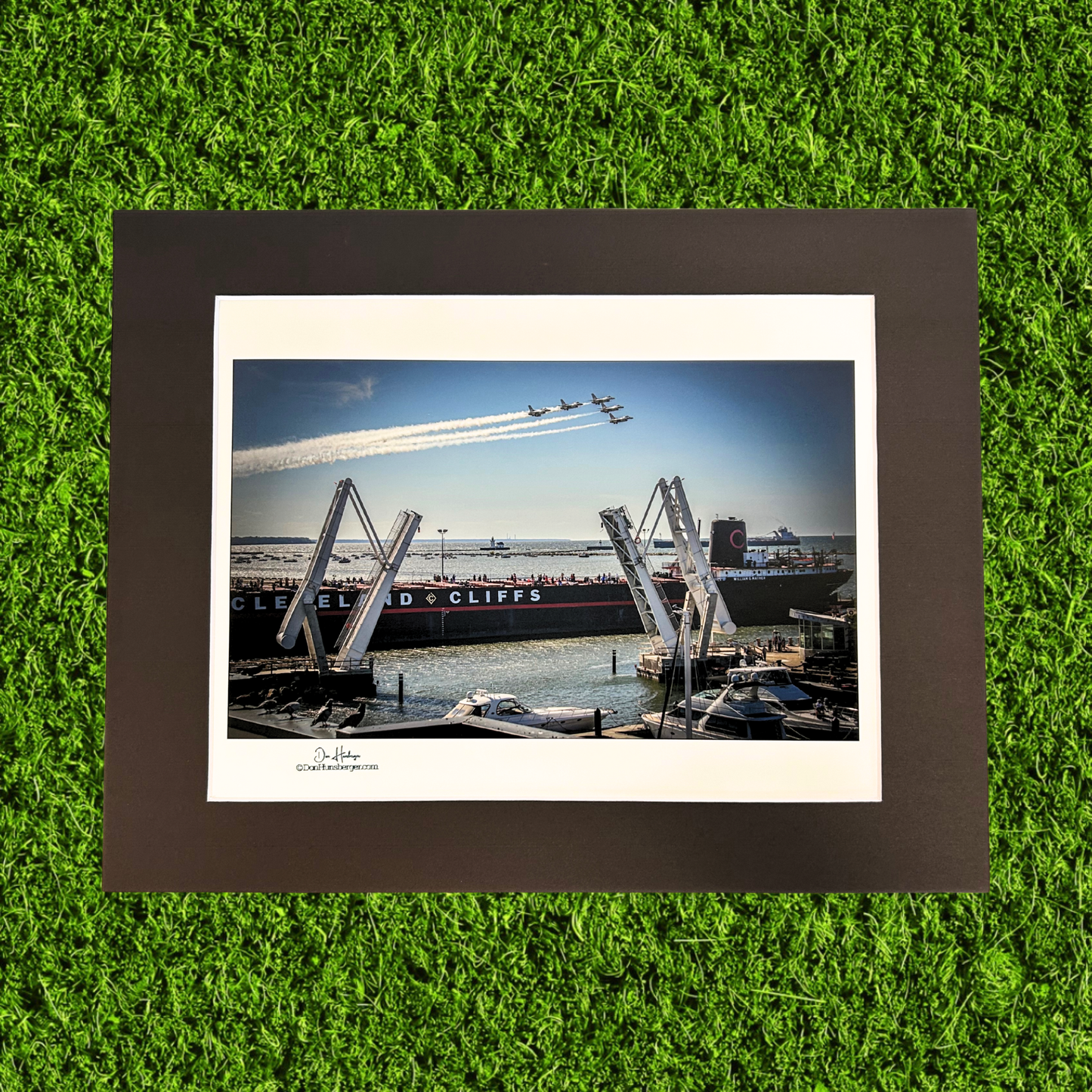 Cleveland Air Show Thunderbirds Over Mather Don Hunsberger Print