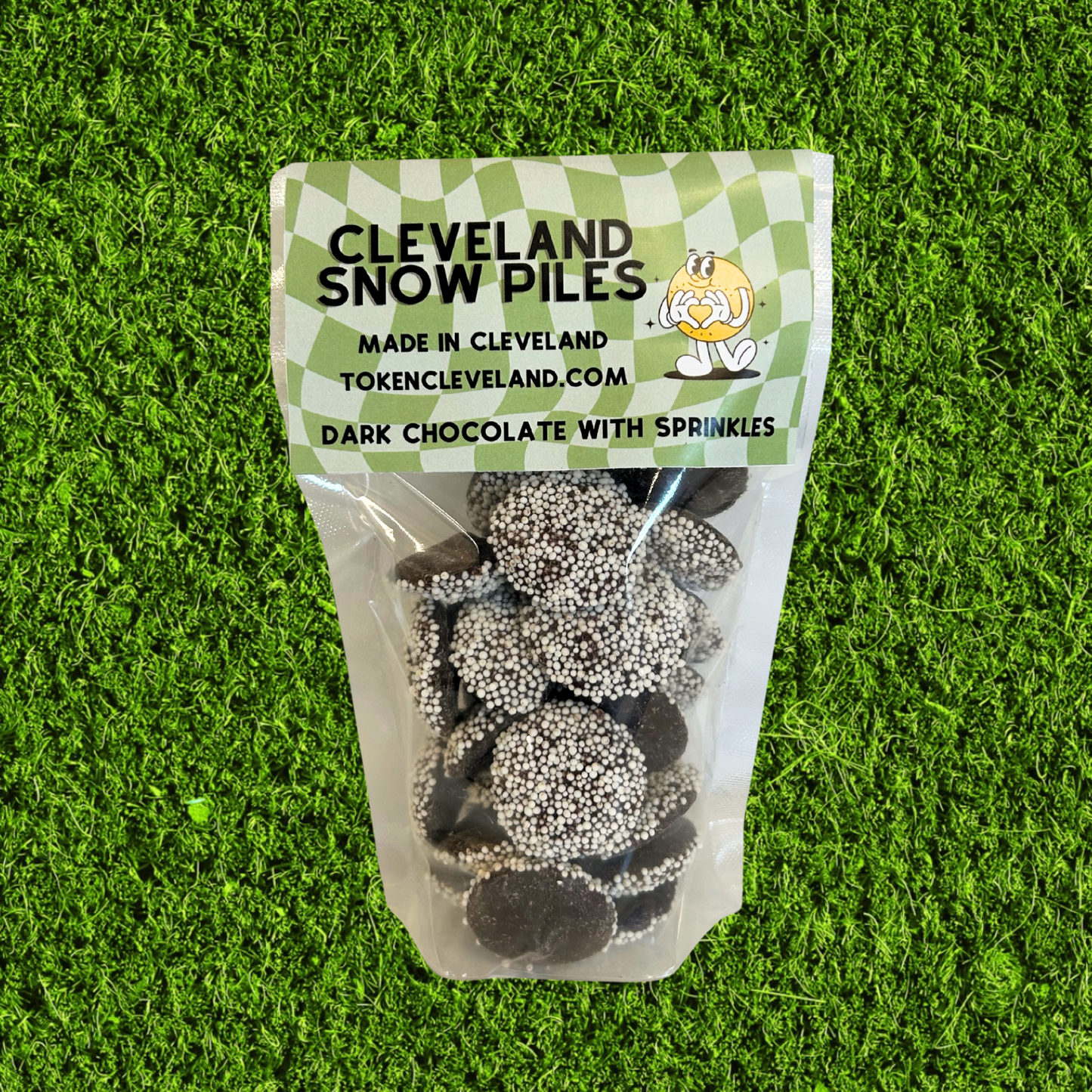 Cleveland Snow Piles Candy