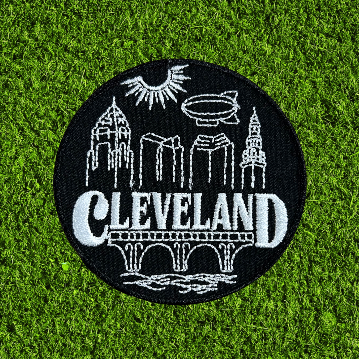 Cleveland Cityscape Sew On Patch