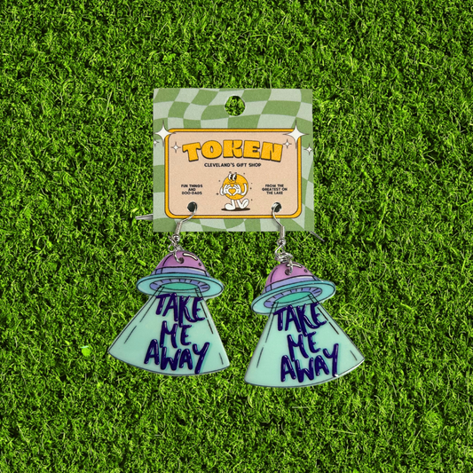 Take Me Away Ship Earrings