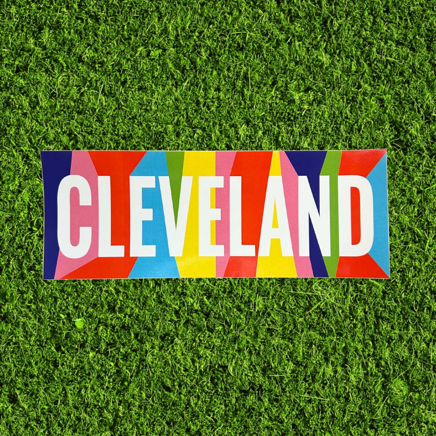 Large Cleveland Multicolor Sticker