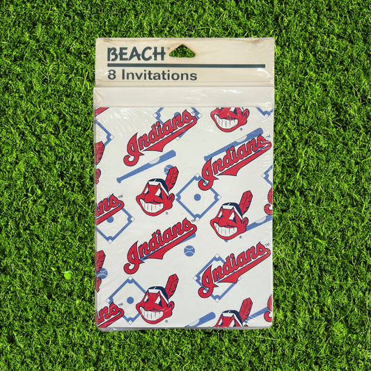 Vintage Cleveland Indians Invitations