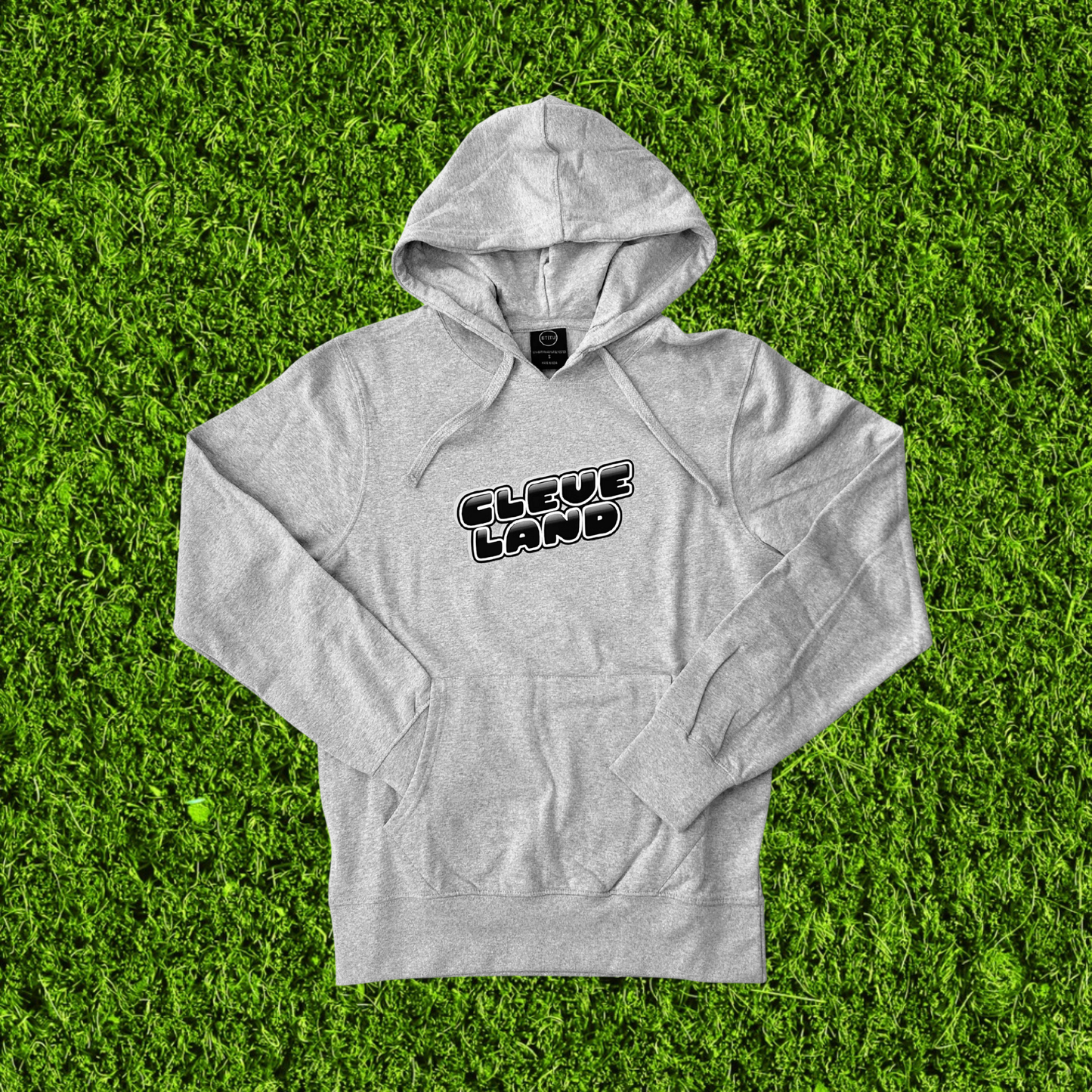Men's Bubble Cleveland Light Grey Hoodie
