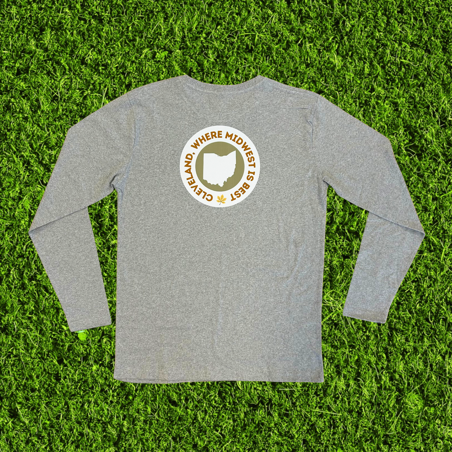 Cleveland, Where Midwest Is Best Long Sleeve T-Shirt