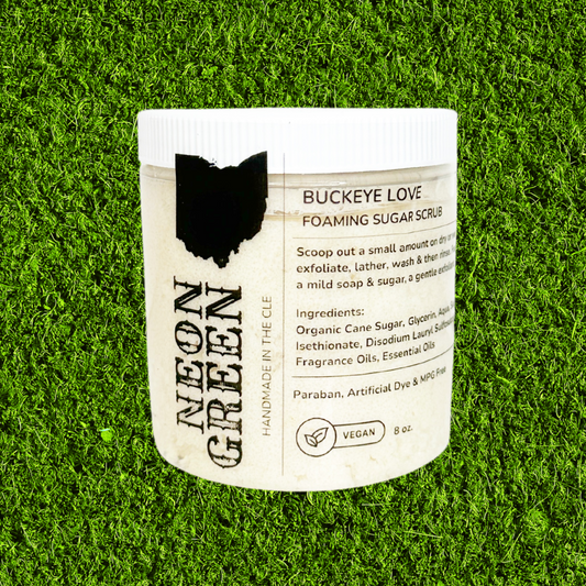 Buckeye Love Foaming Sugar Scrub