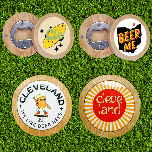 Bottle Opener Fridge Magnet