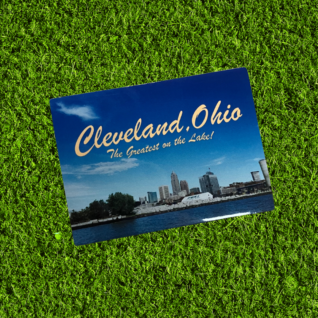 Greatest on the Lake Skyline Sticker