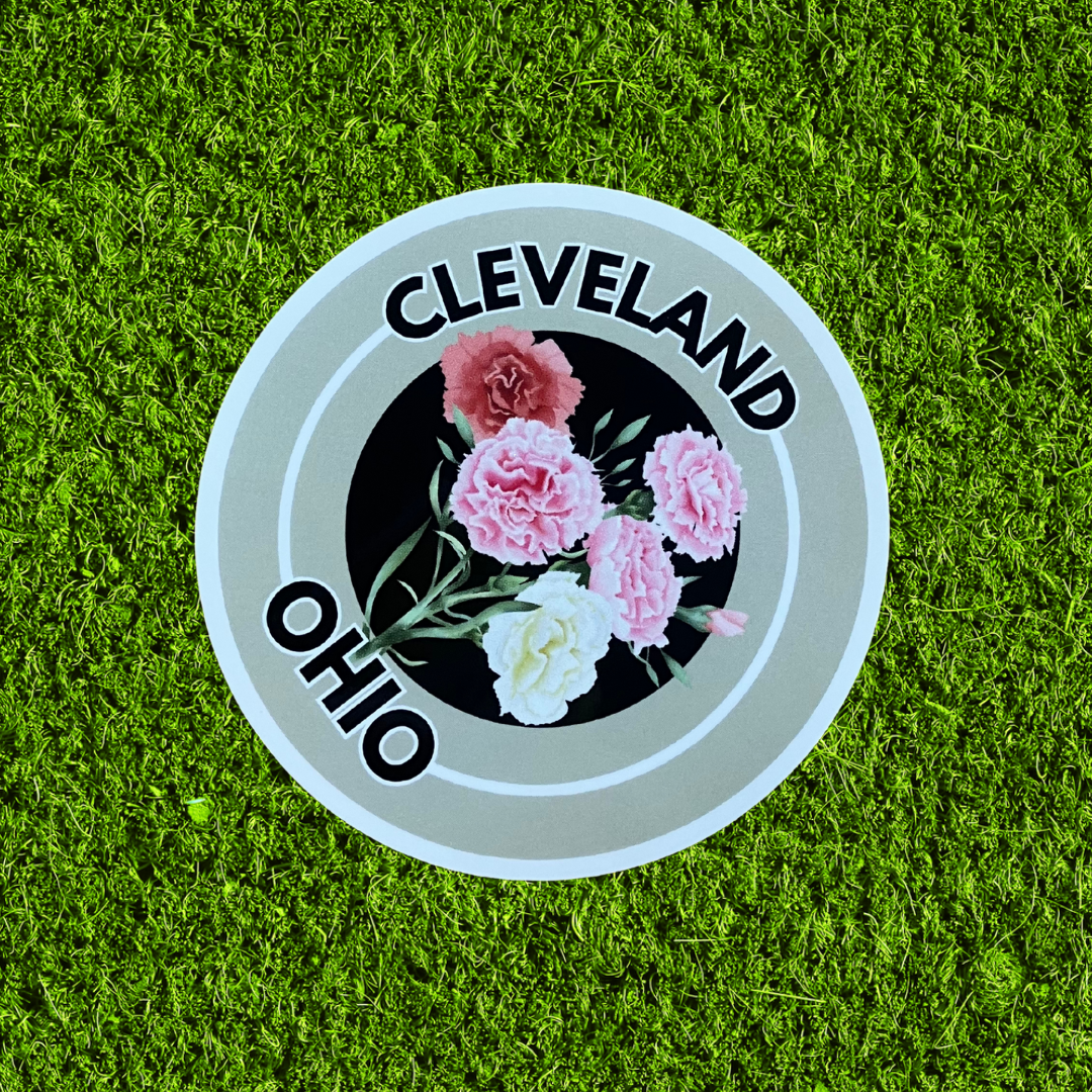 Bouquet State Flower Sticker