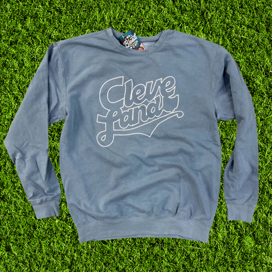 Cleveland Washed Crewneck