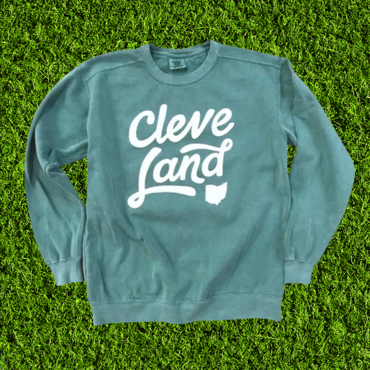 Cleveland Ohio Script Crewneck