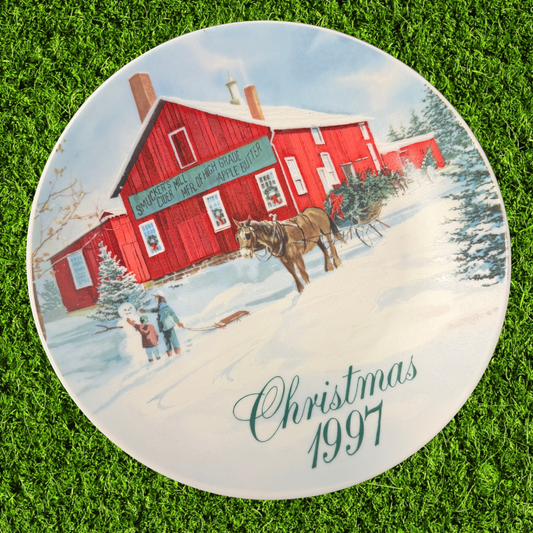 Smucker's Orville, Ohio Christmas 1997 Collector's Plate