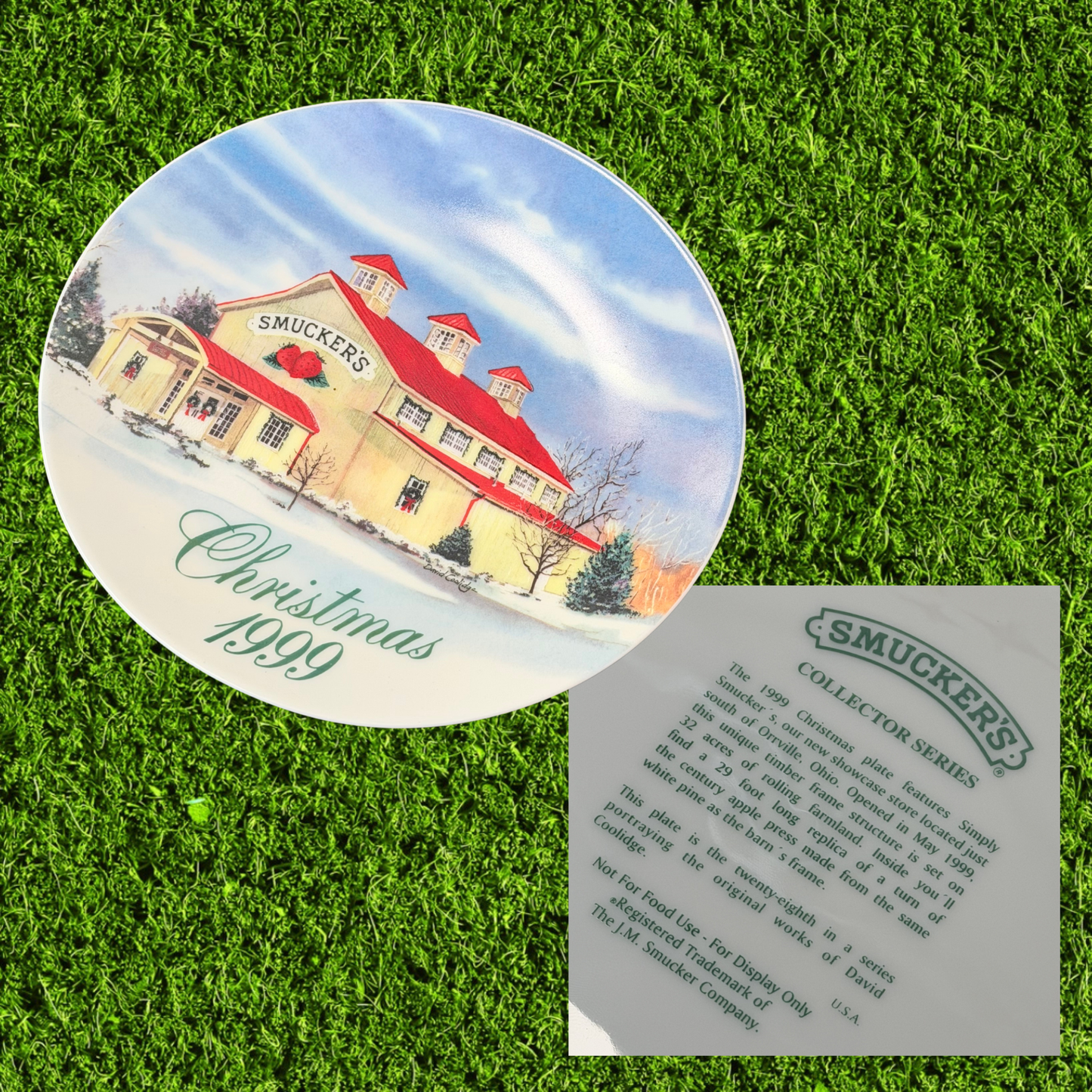 Smucker's Orville, Ohio Christmas 1999 Collector's Plate