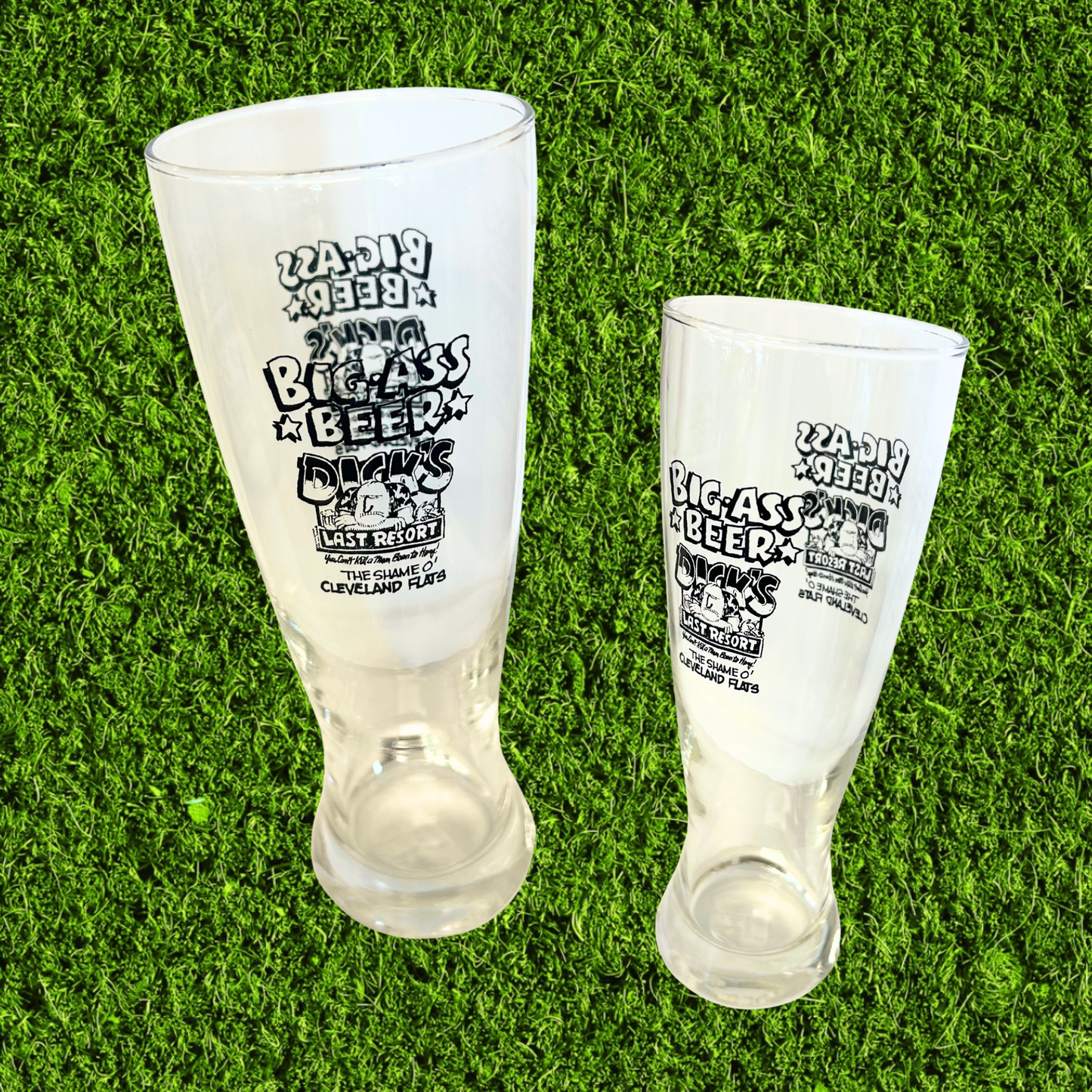 Vintage Dick's Last Resort Cleveland Flats Weizen Glass