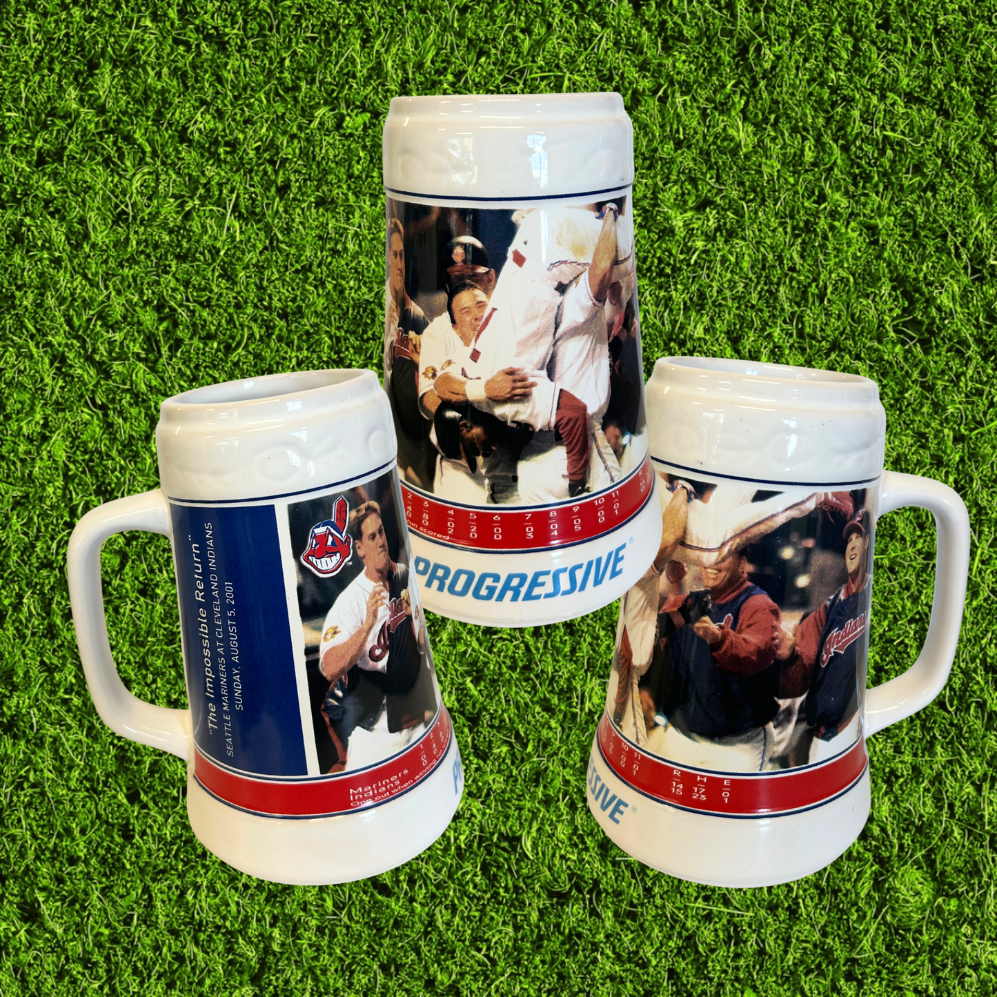 Vintage Cleveland Indians "The Impossible Return" 2001 Collectible Mug