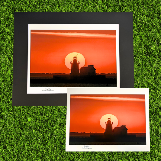 Sunset Lighthouse Don Hunsberger Print