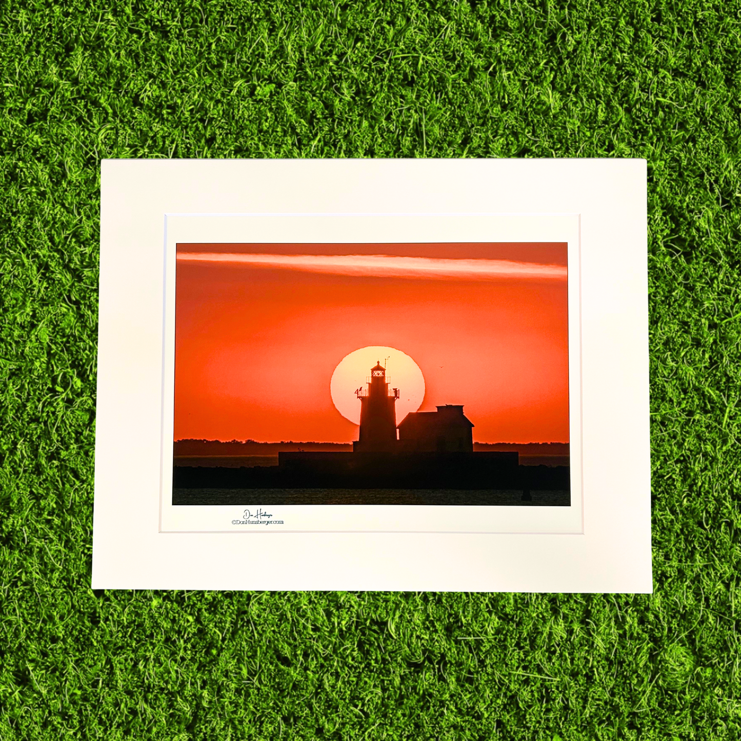 Sunset Lighthouse Don Hunsberger Print