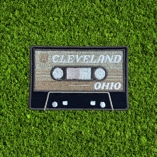 Cleveland Cassette Sew On Patch