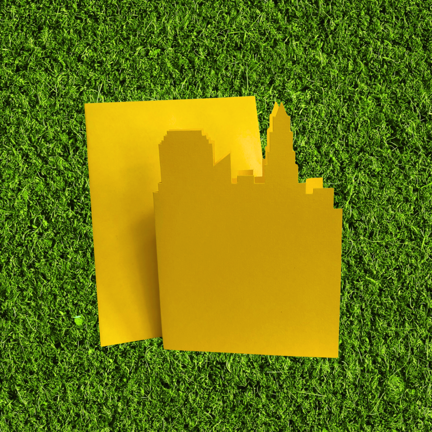 Vintage Cleveland Skyline Card