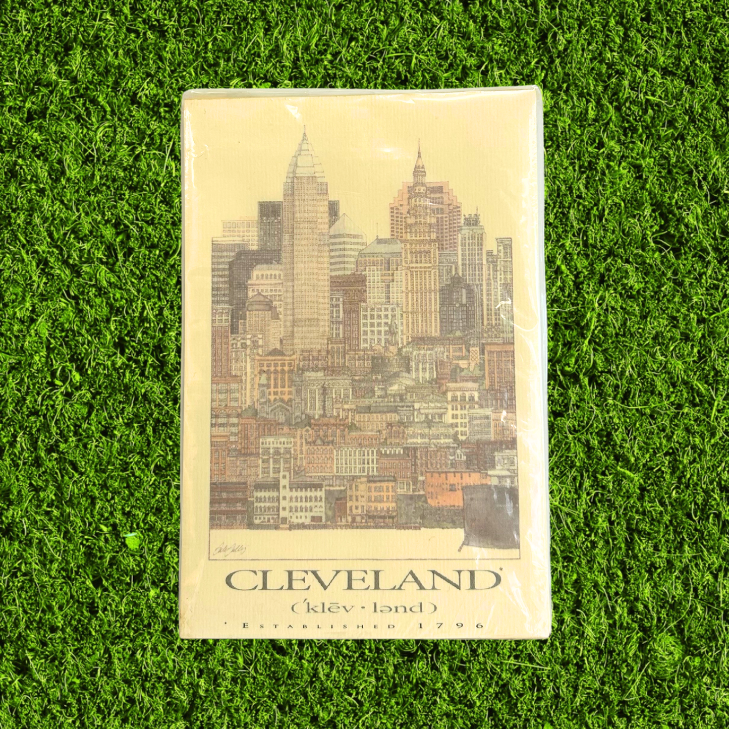 Vintage Cleveland Notepad