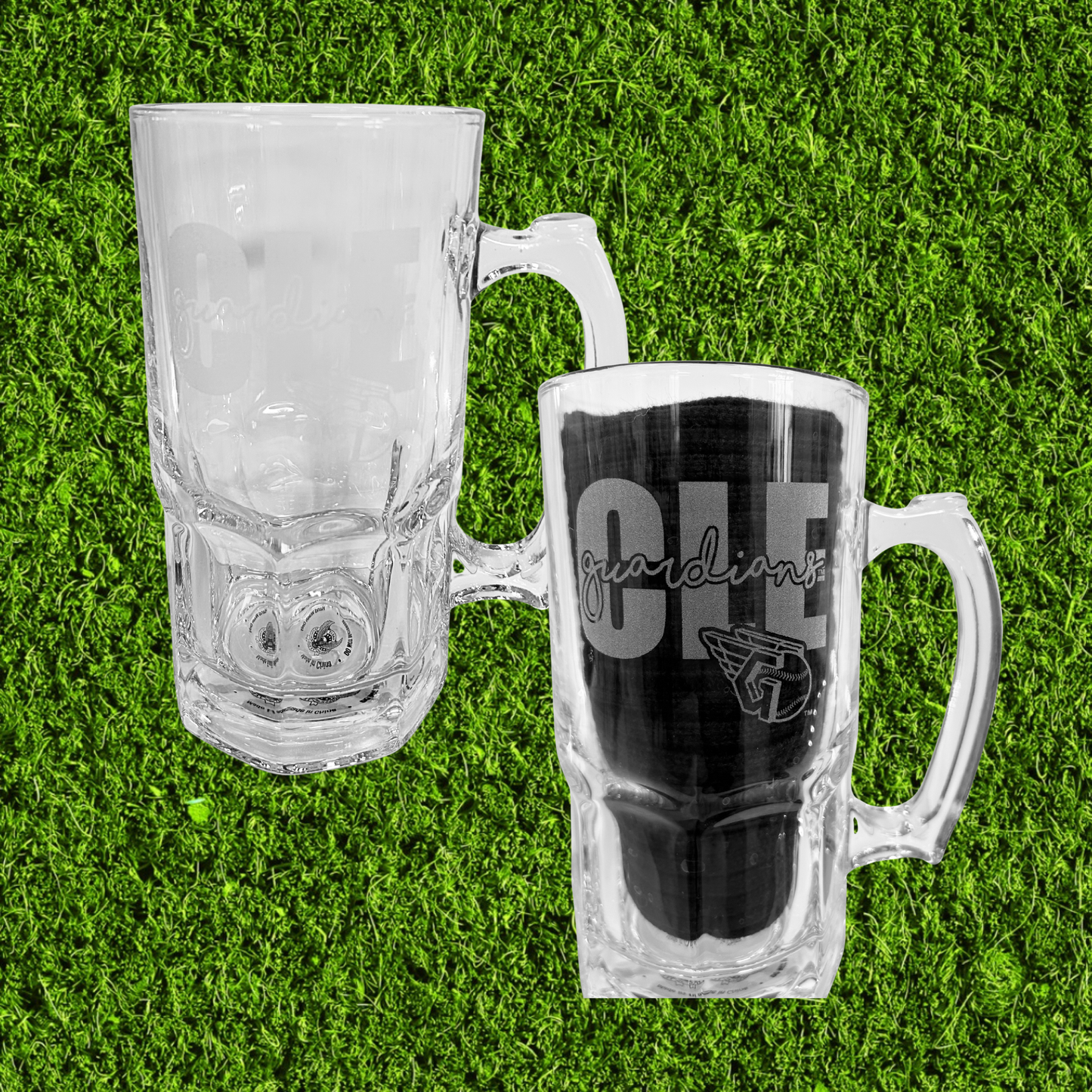 Vintage CLE Guardians Beer Glass