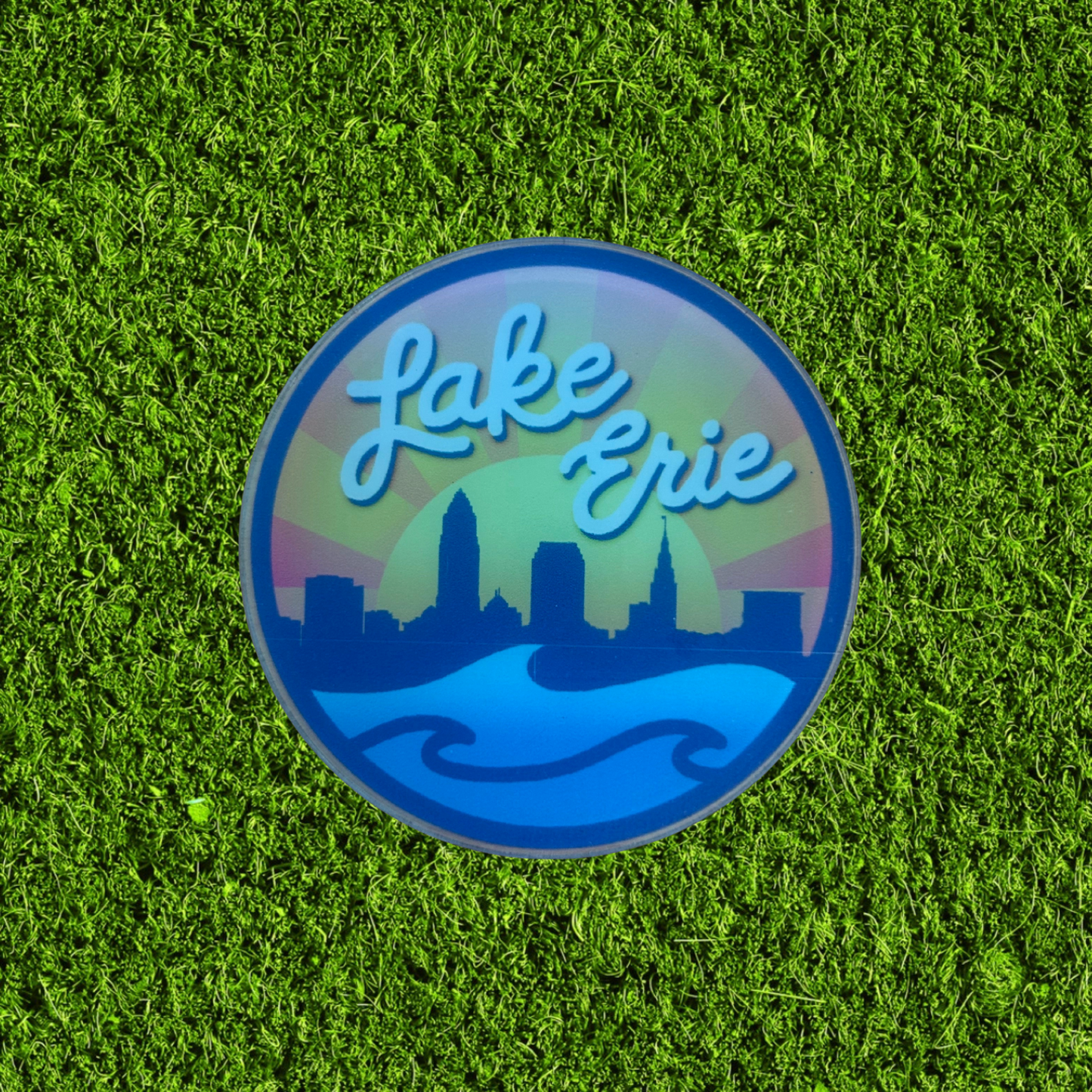 Lake Erie Skyline Magnet