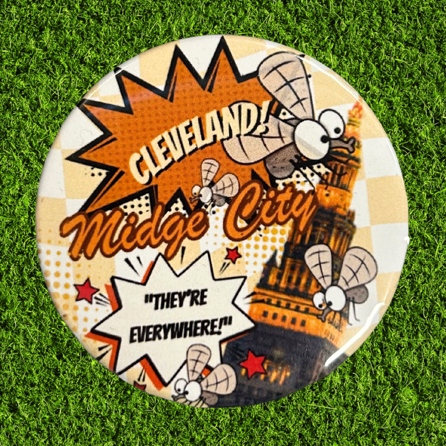 Cleveland Pinback Buttons