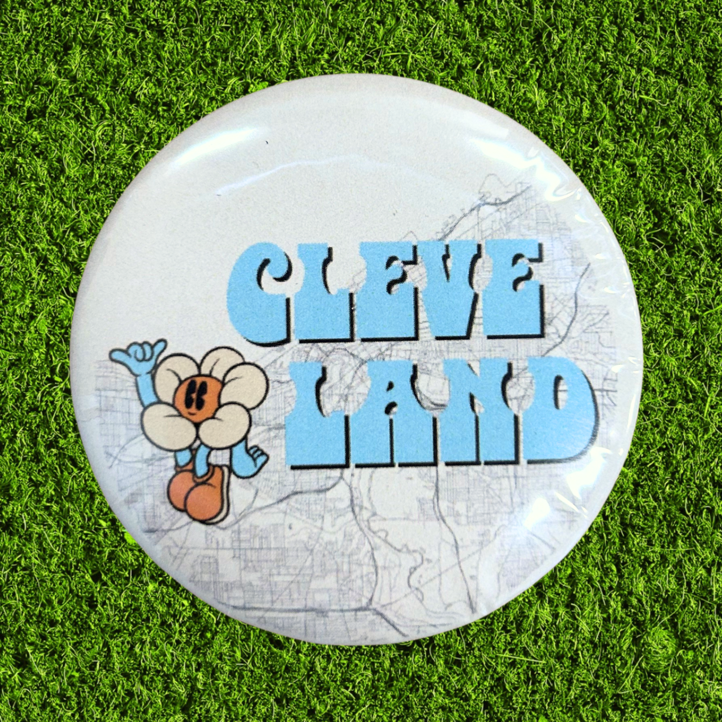 Cleveland Pinback Buttons