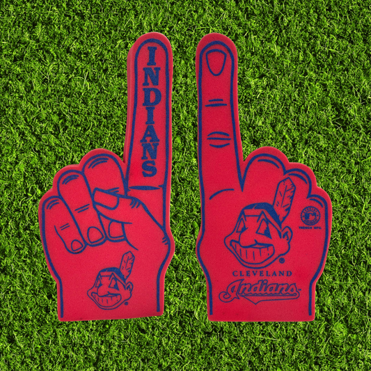 Vintage Indians Foam Finger